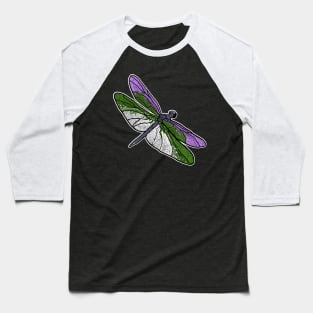 Genderqueer Dragonfly Baseball T-Shirt